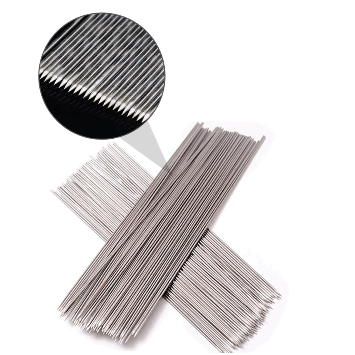 100piezas Brochetas Duraderas Inoxidable Para Barbacoa Utensilios Para Picnic Brochetas Color