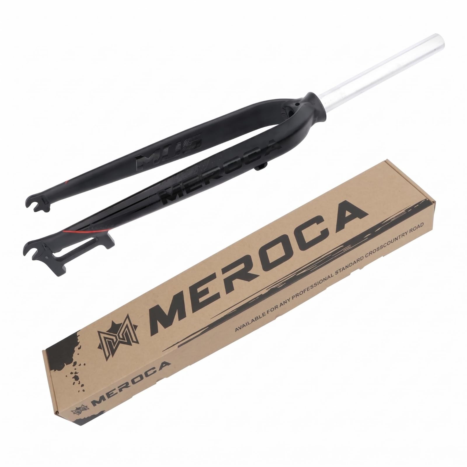 28.6 Mm Steerer Mountain Bike Rigid Fork Black Finish Aluminum Alloy Bike Fork High-Strength Cycle Part Long-Lasting, Black-picture-29