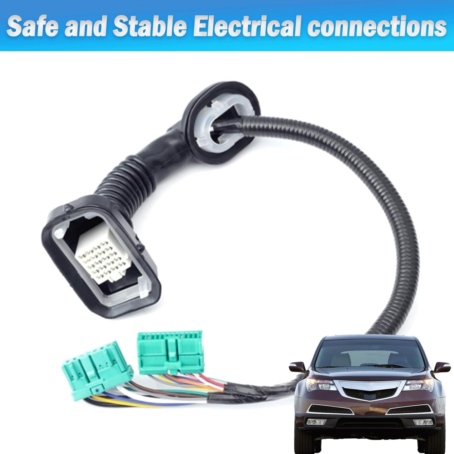 32757-STX-A01 32757STXA01 Left Driver Side Front Door Sub Wire Fits for Honda Acura 3.7 MDX 2010 2011 2012 2013, 32757-STX-A01