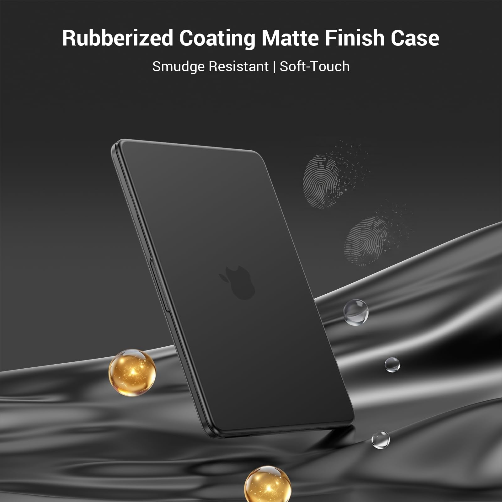MOSISO Funda Compatible con MacBook Neo 13 Pulgadas A18 Pro 2026 A3404, 5 en 1 Resistente Arañazos Funda Protectora Rígida&Bolsa Portátil&Tapa Teclado&Pantalla Protector&Cámara Web,Negro