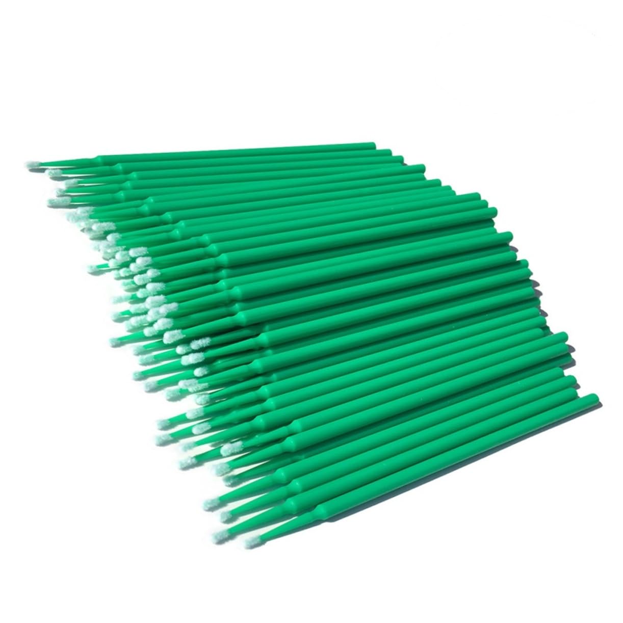 NOLITOY 300pcs Dark Eyelash Extension Cotton Swabs Micro Applicator Brush Makeup Tools for Lash Extension Removal Nail Art
