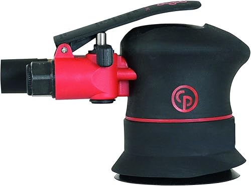 Vista 22 de Chicago Pneumatic CP7255E - Lijadora orbital aleatoria de aire, mejoras para el hogar, herramientas de carpintería, pulidora, herramienta de lijado