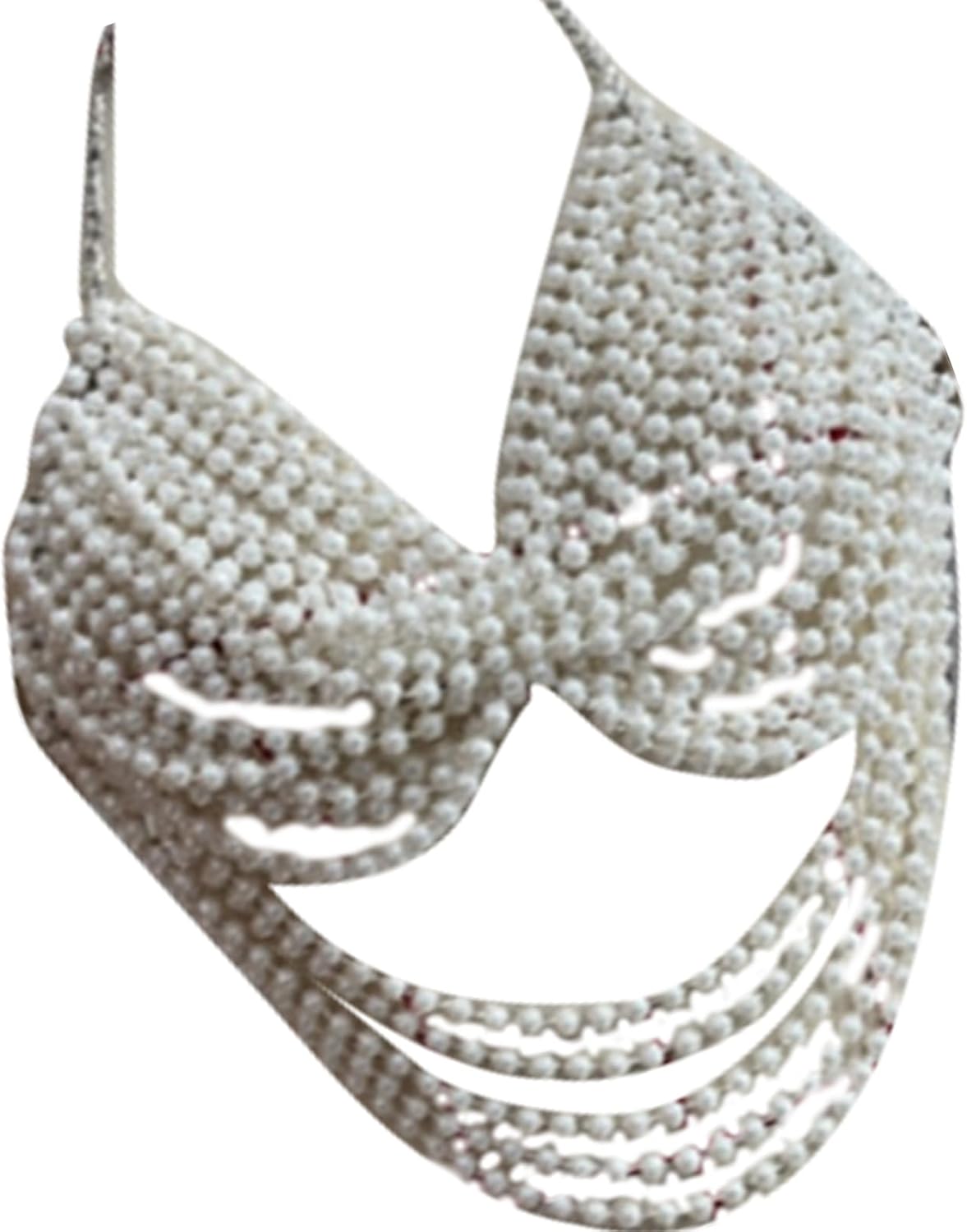 Body Chains Bra Pearl Bikinis Chest Chains Raves Nightclub Body Accessories Jewelry Gifts for Women Girls