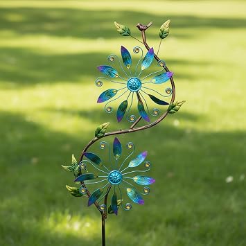 Wind Spinner for Yard and Garden Windmill Outdoor Metal Kinetic