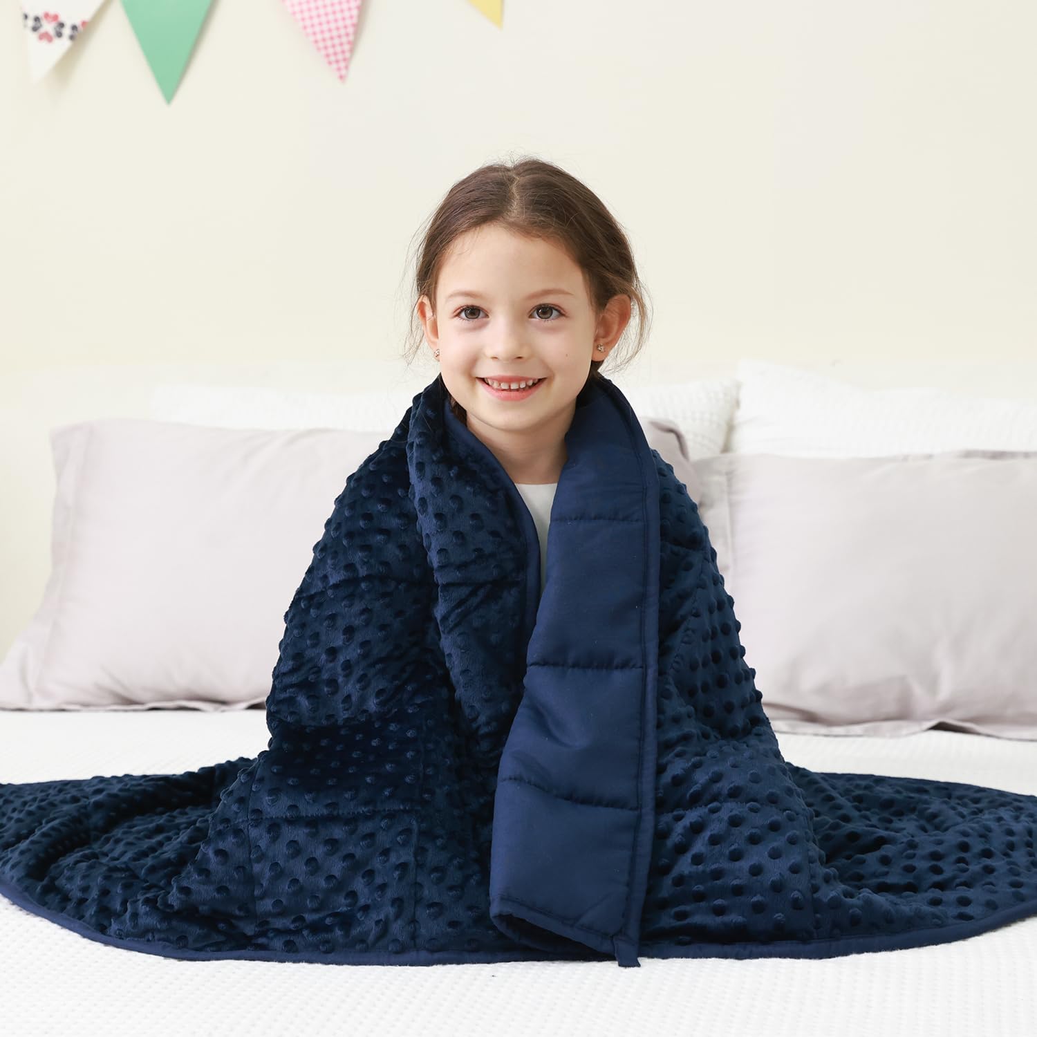 Mr. Sandman Weighted Blanket for Sleeping 5 lbs, 36 x 48 Inches