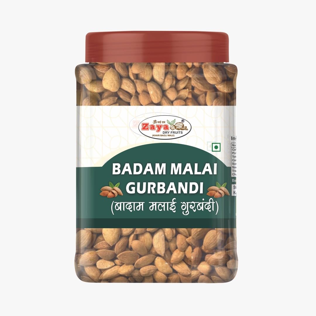 Zaya Dryfruits Malai Gurbandi Badam Giri | Asli Desi Premium Badam Giri Good For Diabetic Health |100% Pure & Natural | Badam Dry Fruits Real Nuts (500gm) (B0D29HGY88) Amazon Price History, Amazon Price Tracker