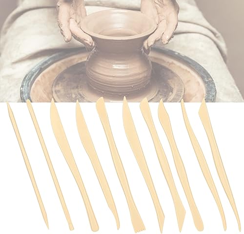 Miniatura 2 de Suministros Escultura Artesanía Reparación Artesanías 20 Unids Set Plástico Cerámica Artesanía Artística Cerámica Herramientas de Cerámica