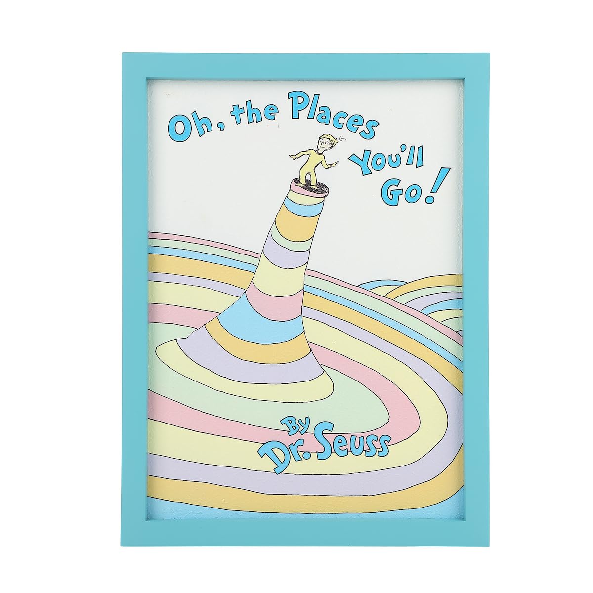 Dr Seuss Oh The Places You'll Go Cadre mural à offrir pour une remise de diplôme