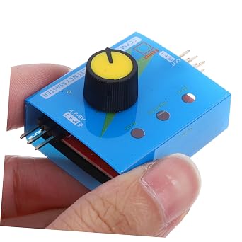 Motor Debugger Digital Servo Tester for Rc Brushless Motor Blue LED Indicators Multi-function Servo Check Tool
