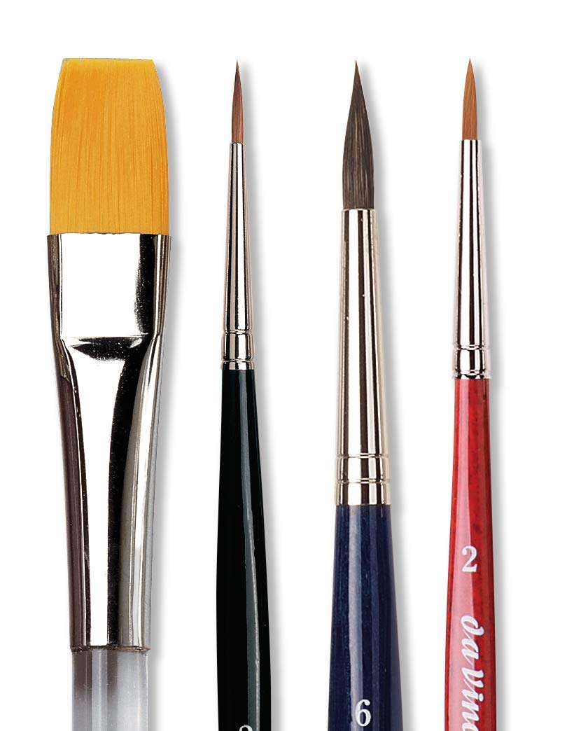 Da Vinci 5260 Series Water Colour Brush Set, Wool, Brown/Black/Red, 30 x 30 x 30 cm - Image 3