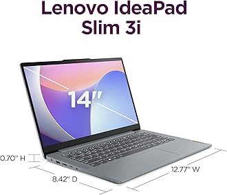 Lenovo IdeaPad Slim 3i - 2024 - Lightweight Laptop - Rapid Charge Boost - 14" FHD IPS Display - 16GB Memory - 512GB SSD Storage - Intel® Core™ i7-13620H - Windows 11 HomeArctic Grey