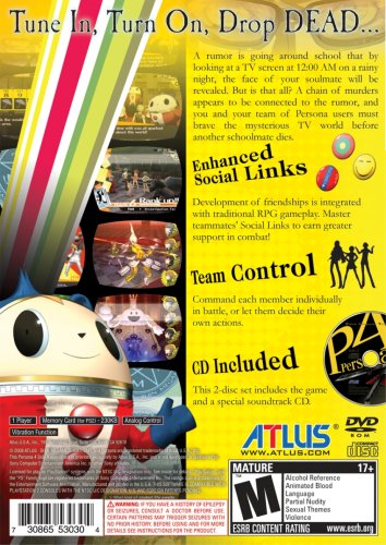 Shin Megami Tensei: Persona 4 - Playstation 2 #TOP1