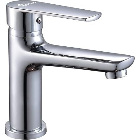 GRIFEMA LYON-G11001A Miscelatore Monocomando Per Lavabo Con Tecnologia Di Risparmio Idrico Rubinetto Per Bagno G3 8 Pollici Nichel Spazzolato Sati 92946838