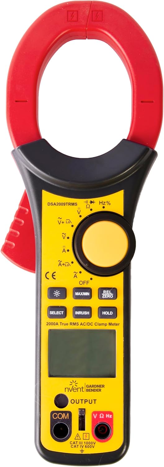 nVent Gardner Bender DSA2009TRMS True RMS Digital Clamp Meter
