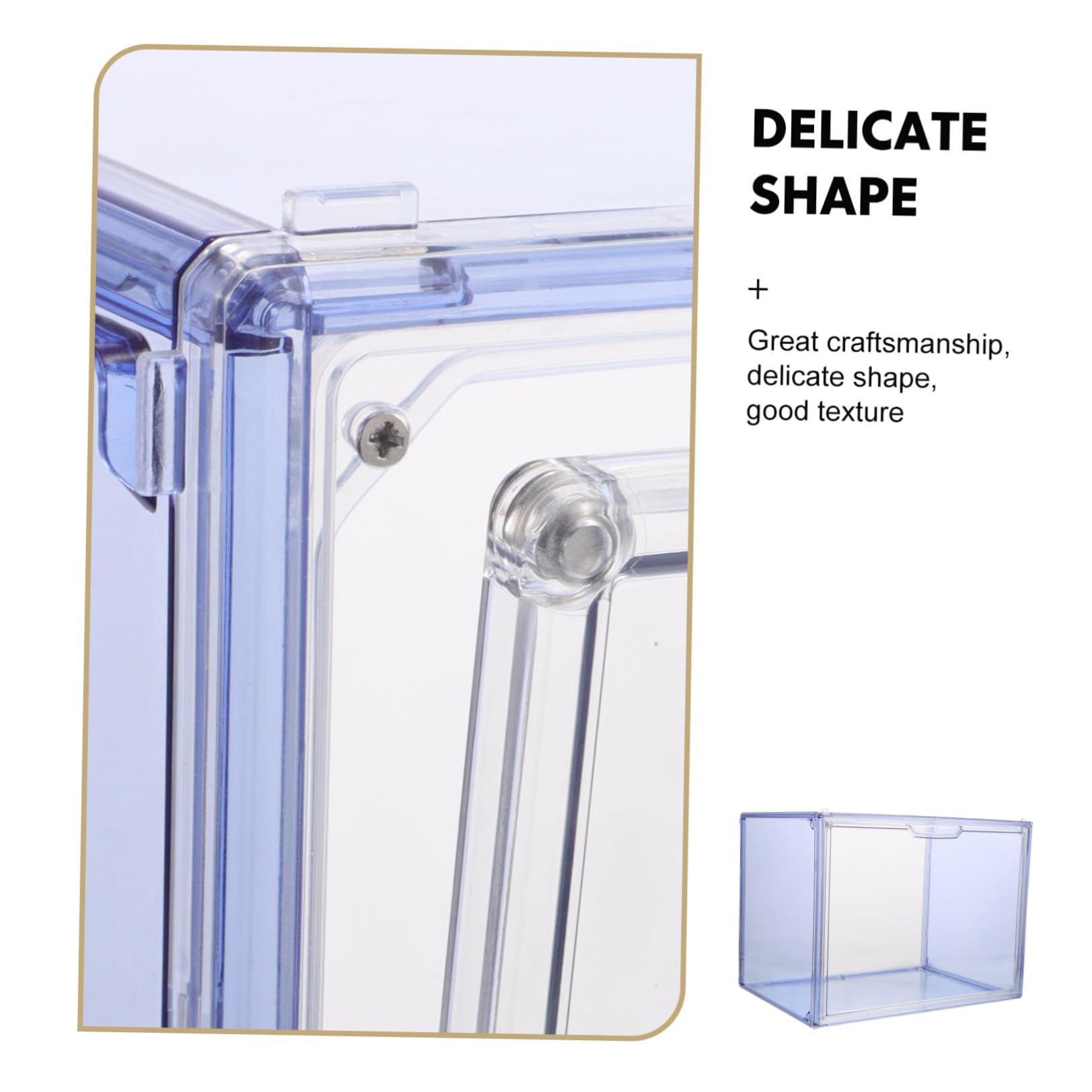 Caja Organizadora Transparente Apilable 2x10 para 14 6x10 , 6 Libros Pet