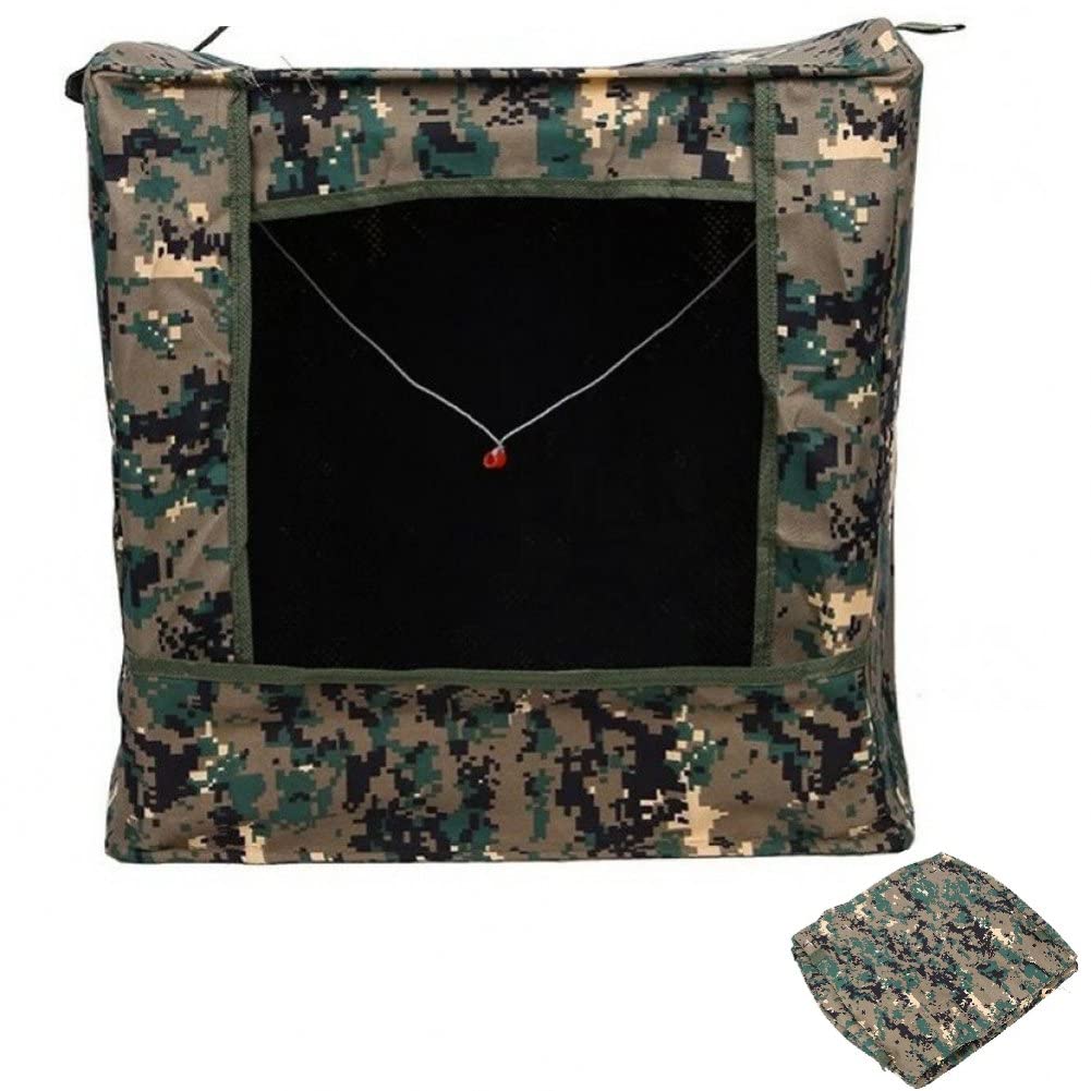 Ericetion As Shown Catapult Box Catapult Target Foldable Slingshot Aiming Practice Box Shooting Training Target Foldable Recycle Ammo Case Practice Crate