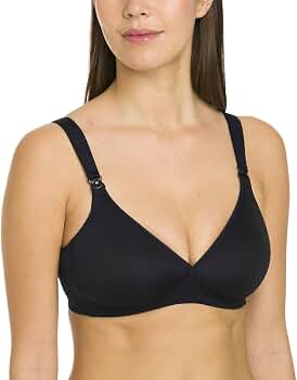 Anita Women's Clara Collection Wire-Free Support Bra - 2 Pack Full Figure, Non-Padded (Black, 34G)