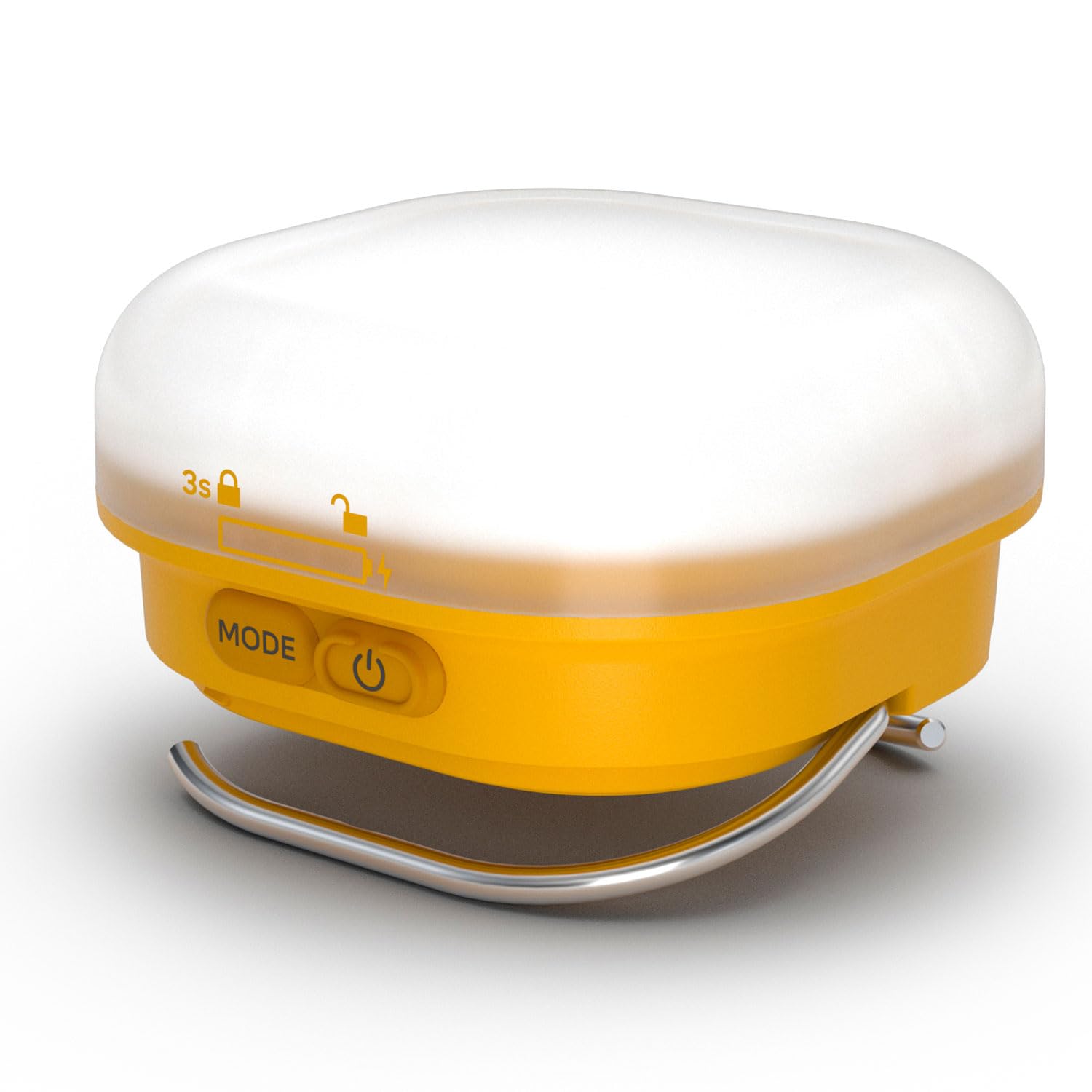 Silva Camping Lights for Tents - Camping Lantern Glow - 250 Lumen & 4 Brightness Levels - White & Warm Light - 101h Burn Time - Water-Resistant LED Tent Lights for Camping - Tent Light for Hanging