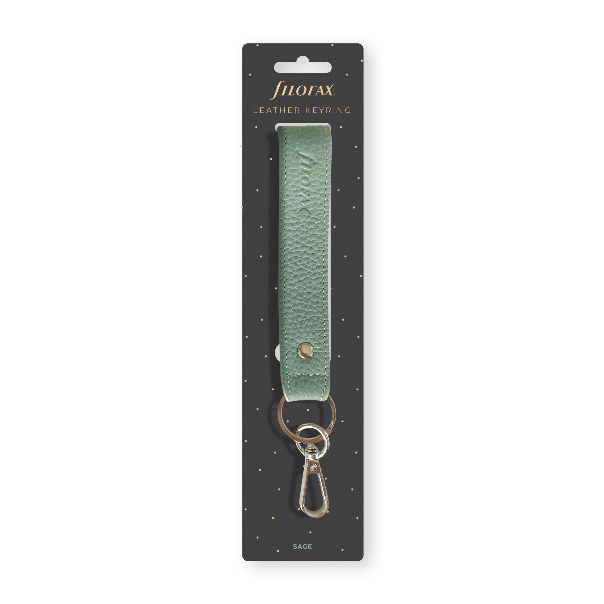 Filofax Keyring Norfolk - Sage