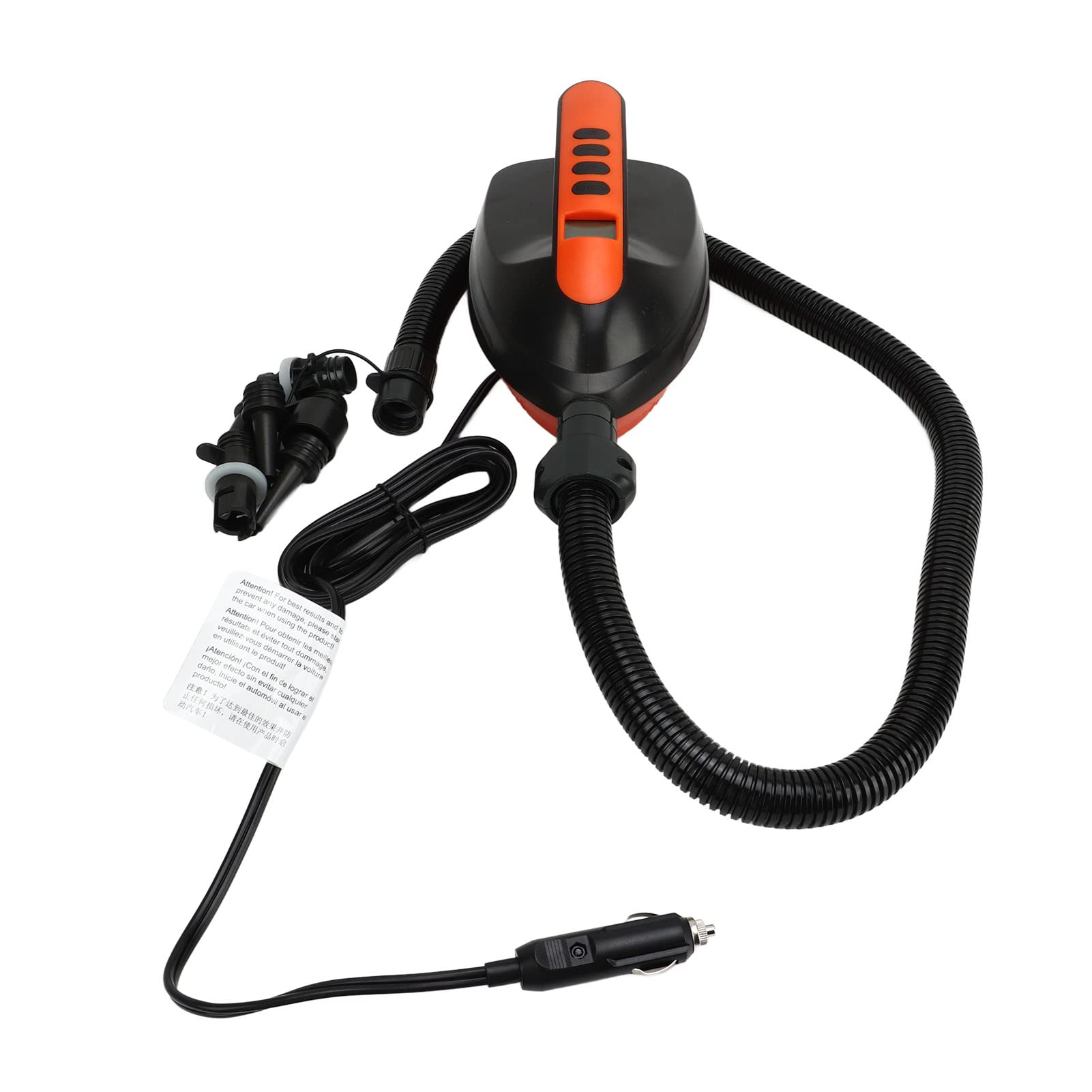 Domary Elektryczna Pompa Powietrza DC 12 V 16PSI Automatyczne Wyłączanie