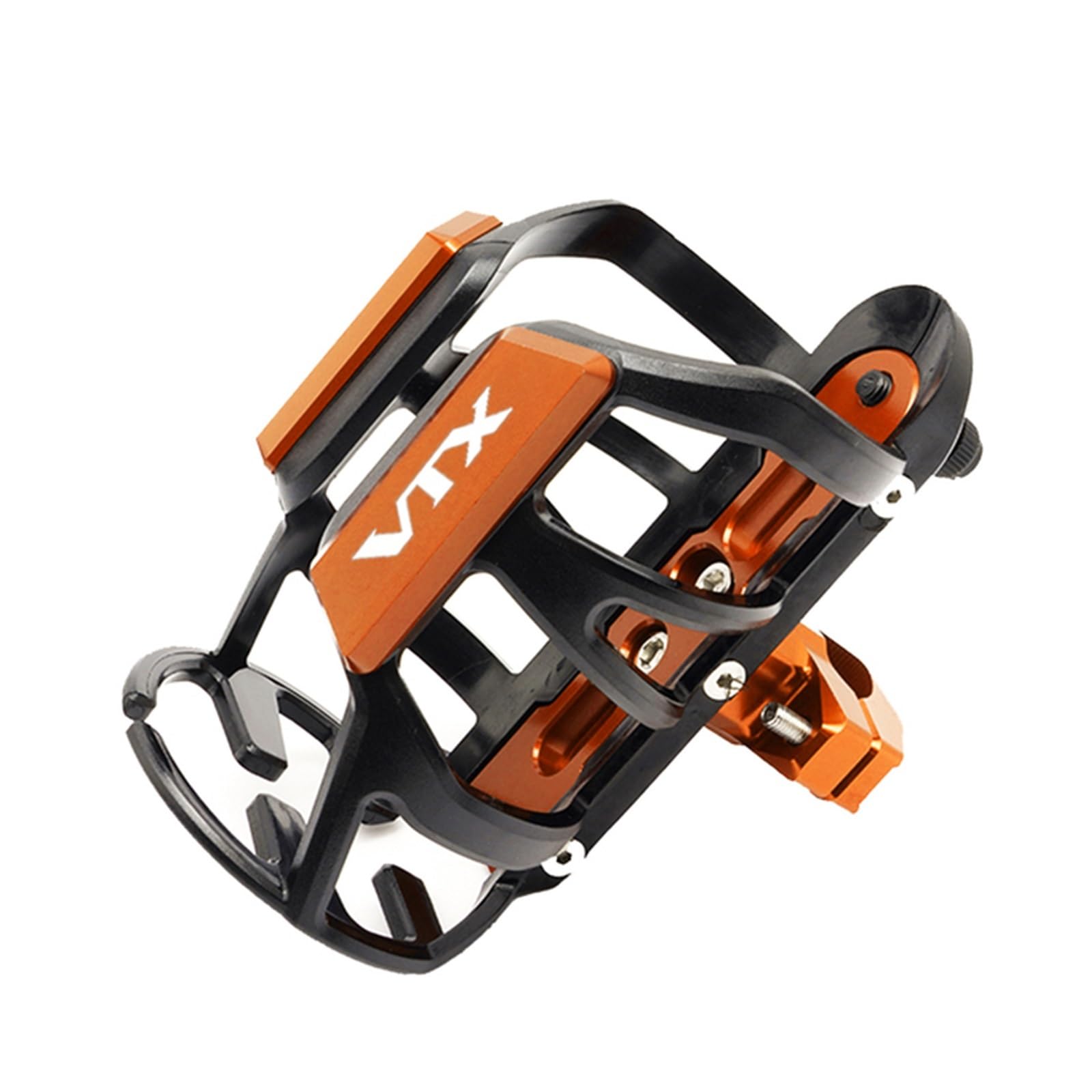 Accessori Per HONDA VTX1300 VTX1800 VTX 1300 1800 2023 I Più Venduti Moto Bevanda Portaborraccia Gabbia Per Bevande (Colore : ARANCIA, Misurare : Normal)