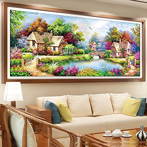 Kit Complet Arts Artisanat Diamond Painting : Offrez un Projet Créatif Fait Main 60x140cm