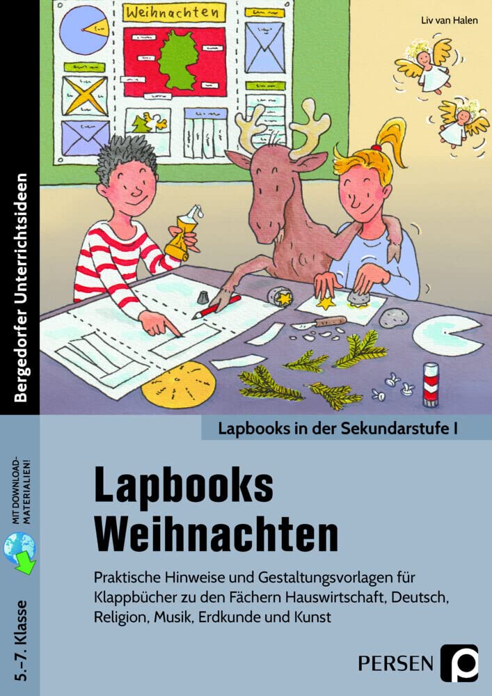 Lapbooks + Weihnachten – Praktische Hinweise und Gestaltungsvorlagen für Klappbücher