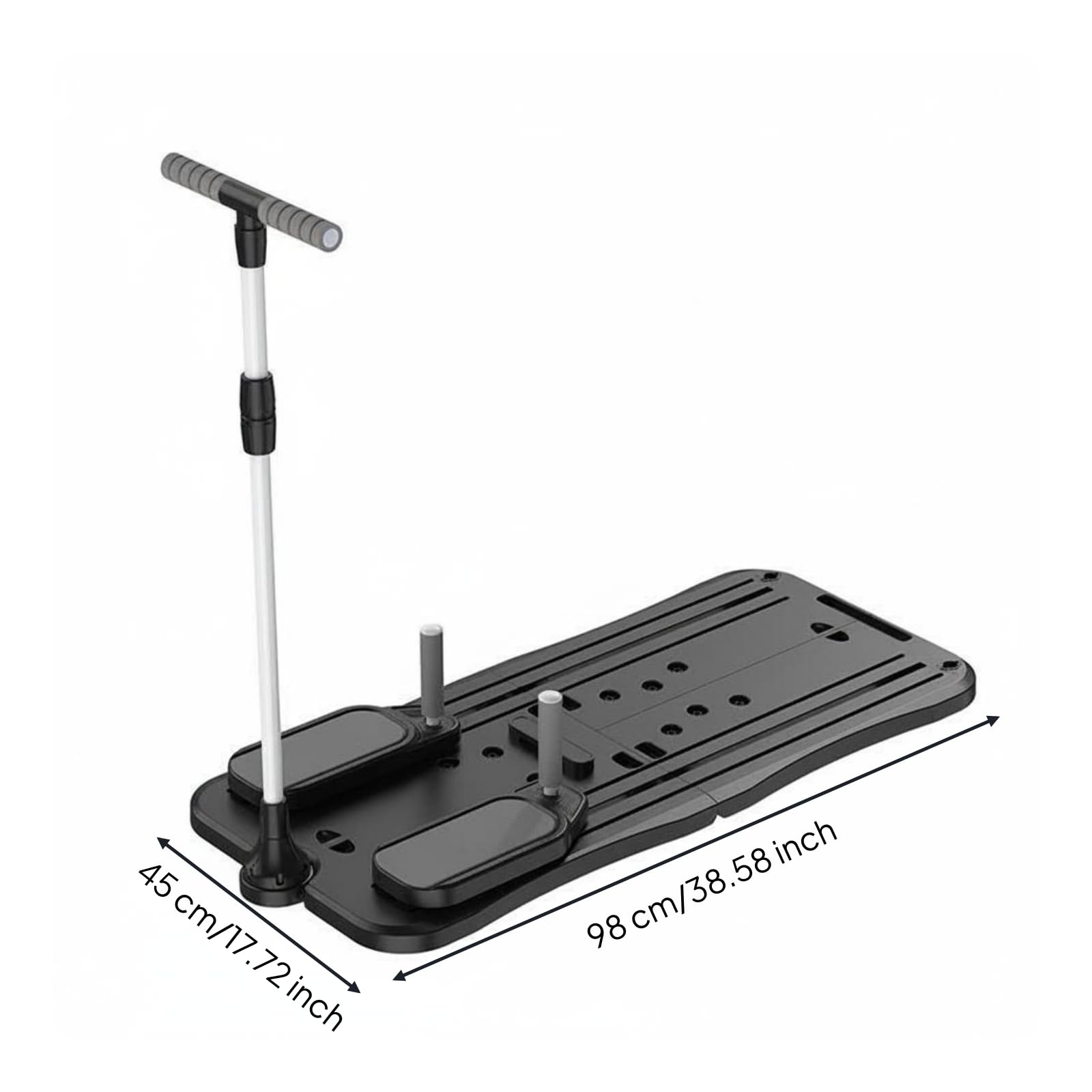 Macchina da Scivolamento Indoor Multifunzione Ski Machine Domestica Split Macchina Cardio Gambe per Casa, Interno
