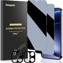 [2+2 Pack] OnePlus 15 Privacy Screen Protector, Anti-Spy 9H Hardness Tempered Glass + Camera Lens Protector for OnePlus 15 5G, Case Friendly Anti-Scratch Bubble Free