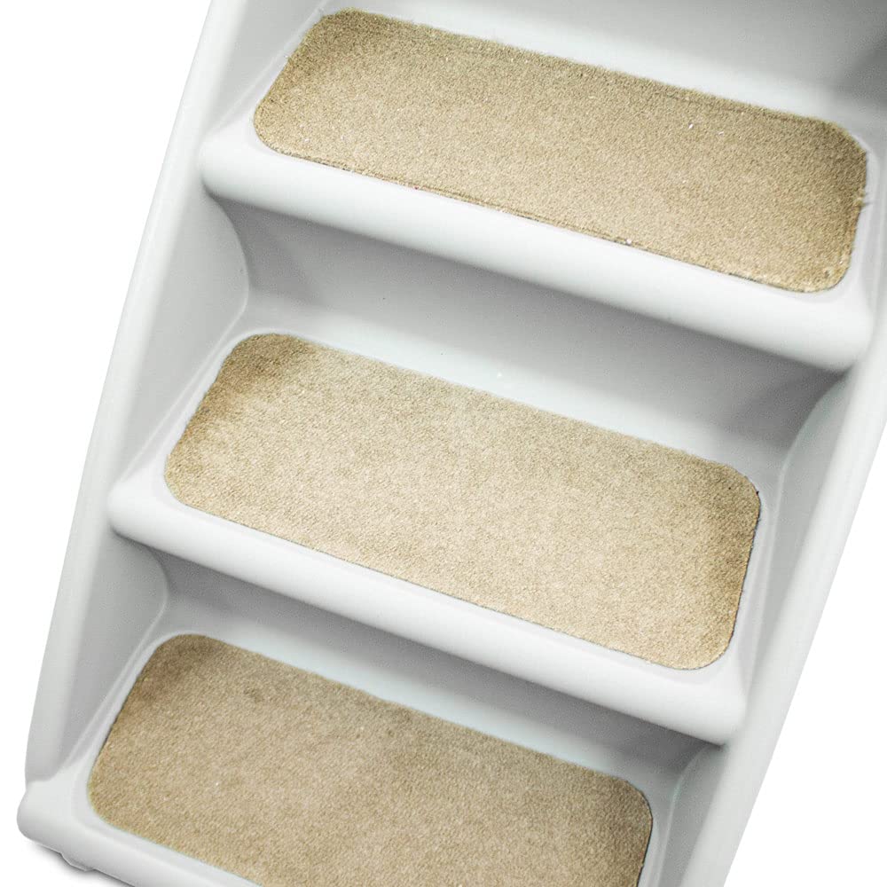 ANIMEL Hundetreppe Tiertreppe Katzentreppe Welpentreppe Haustiertreppe Treppe Hund Katze Einstiegshilfe für Auto, Bett, Couch bis 100kg