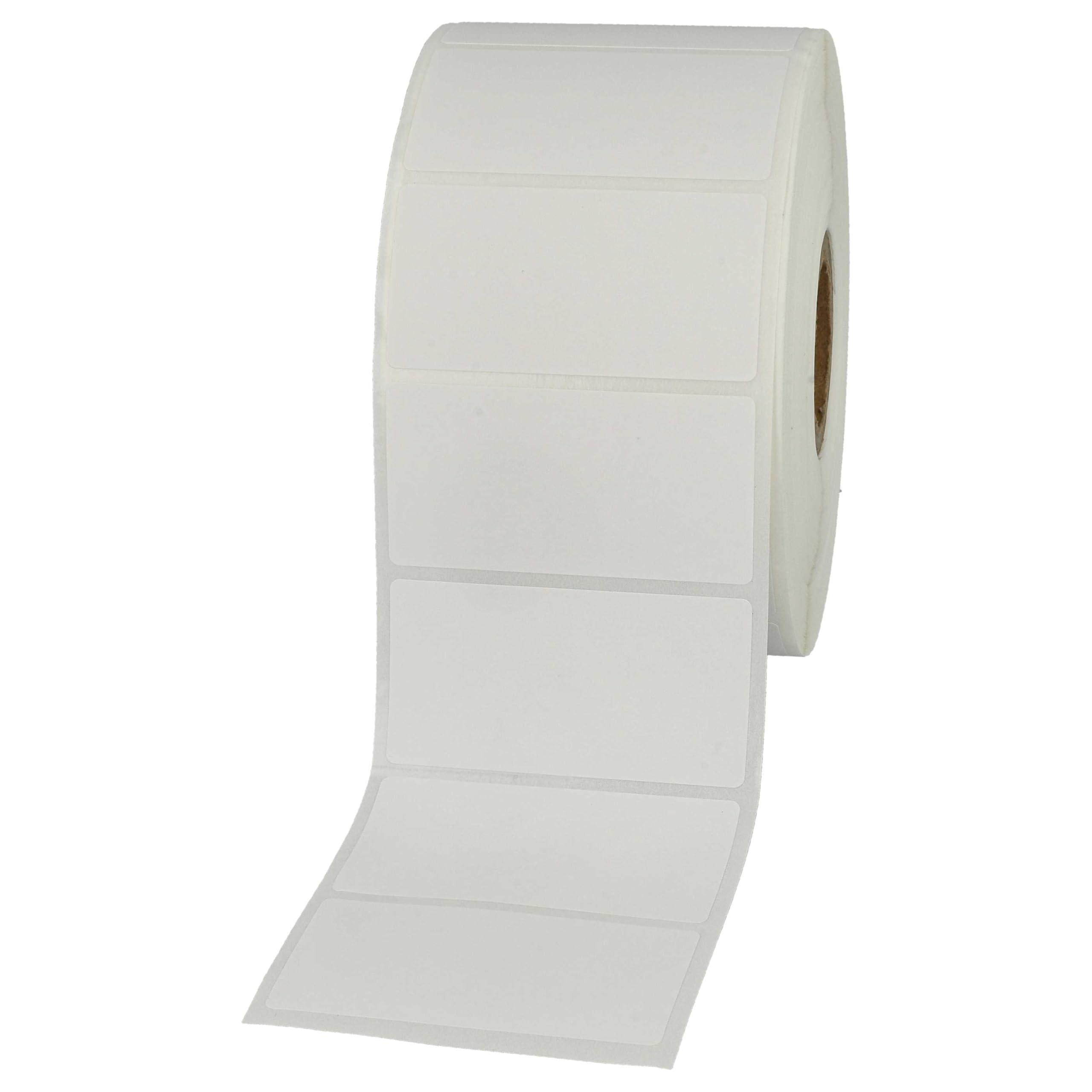 vhbw 10x rotolo etichette 51mm x 26mm (1552 etichette) compatibile con Brother TD-2130, TD-4100N, TD-4100, TD-4000, TD-2130N etichettatrice
