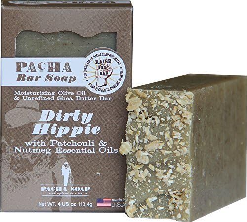 PACHA SOAP Dirty Hippie Soap Bar, 4 OZ