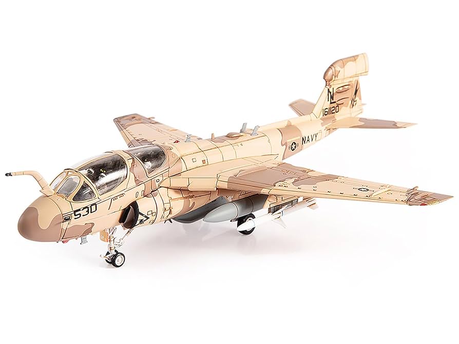 JC 1/72 EA-6B プラウラー VAQ-133 ウィザーズのダイキャスト Amazon.com: Grumman EA-6B Prowler Attack Aircraft VAQ-133
