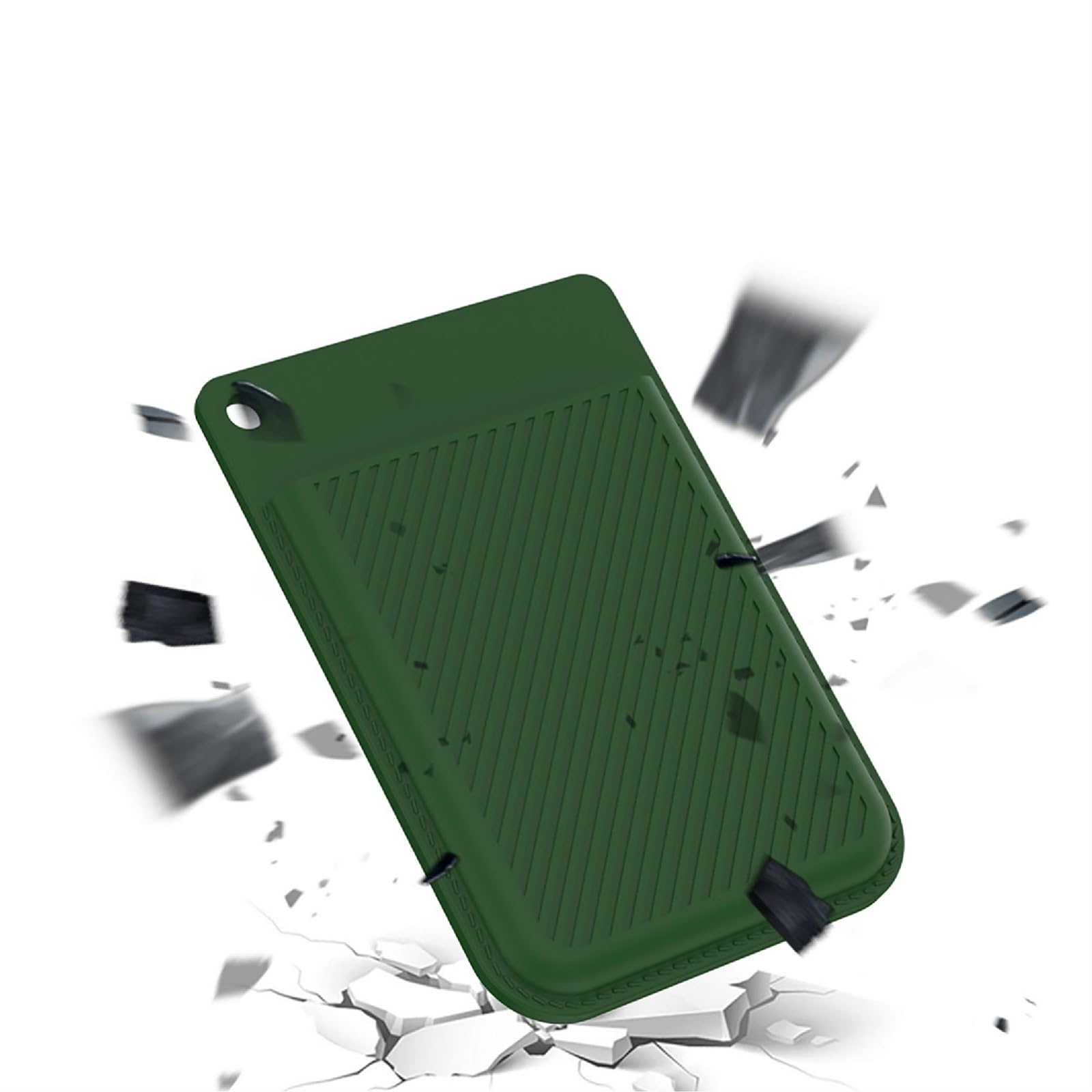 GIOPUEY Funda Compatible con PLAUD Note Pro AI Voice Recorder, Ultradelgado Silicona Case Cover, Anti-caída, Portátil - Azul Oscuro
