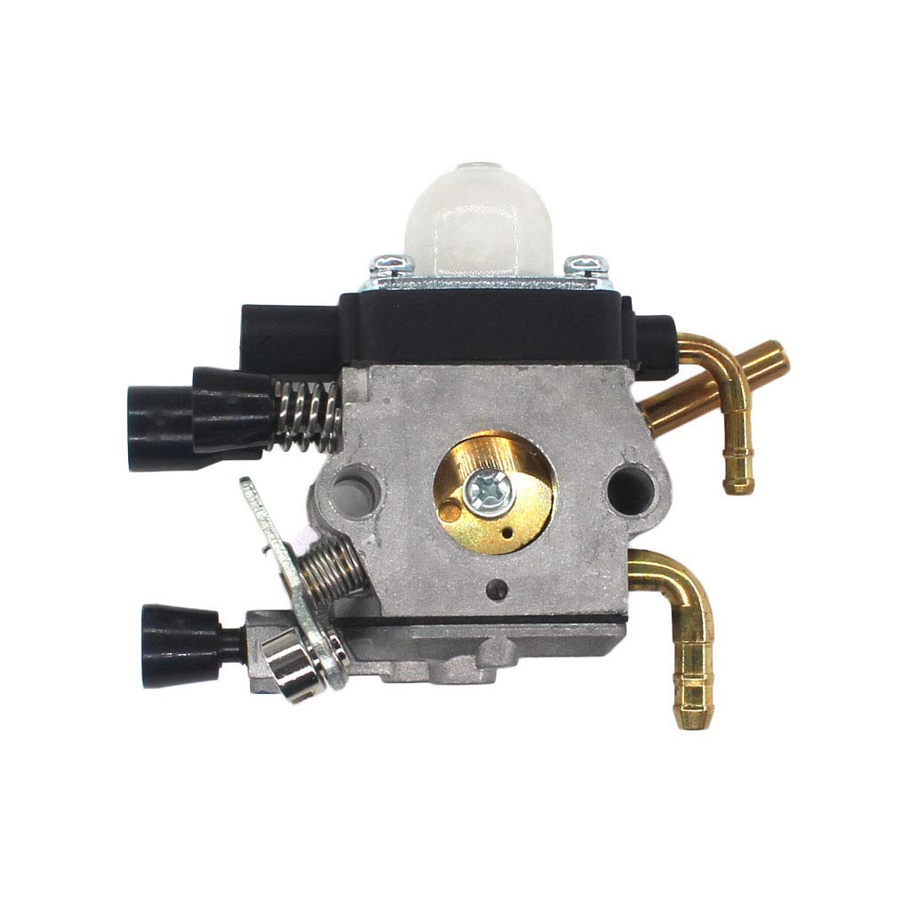 HURI Carburateur avec joint de réparation filtre à air bougie d'allumage pour Stihl HS81 HS81R HS81RC HS81T HS86 HS86R HS86T Pièce de rechange pour taille-haie 4237 120 0606 Zama C1Q-S225