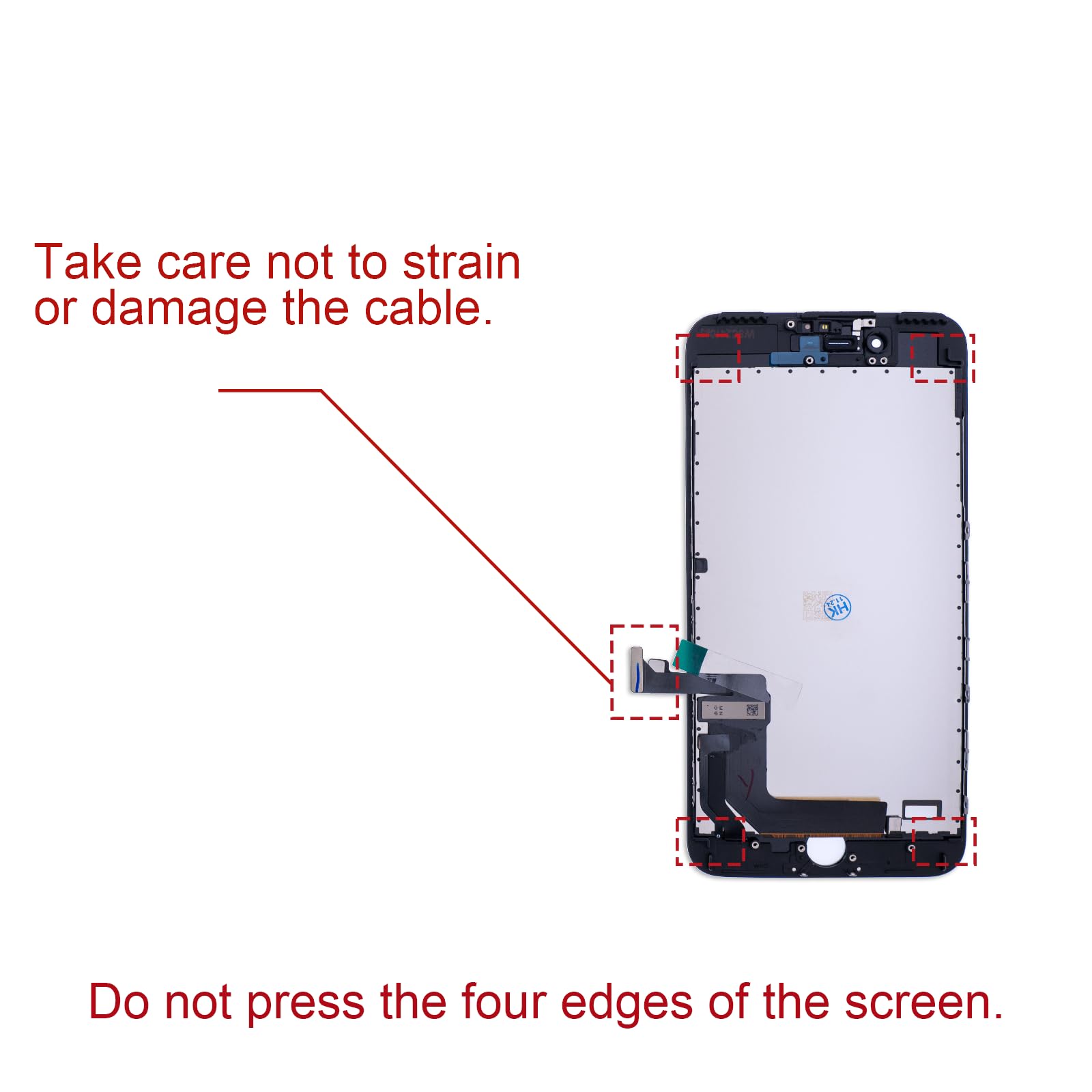 iPhone 7 Plus 5.5インチ Amazon.com: for iPhone 7 Plus Screen Replacement Kit, 5.5