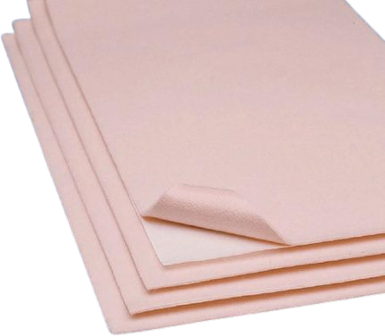Hapla Fleecy Foam – 4 Sheets (22.5cm x 45cm) – Medical Padding for Pressure Relief – Part # FLE240B