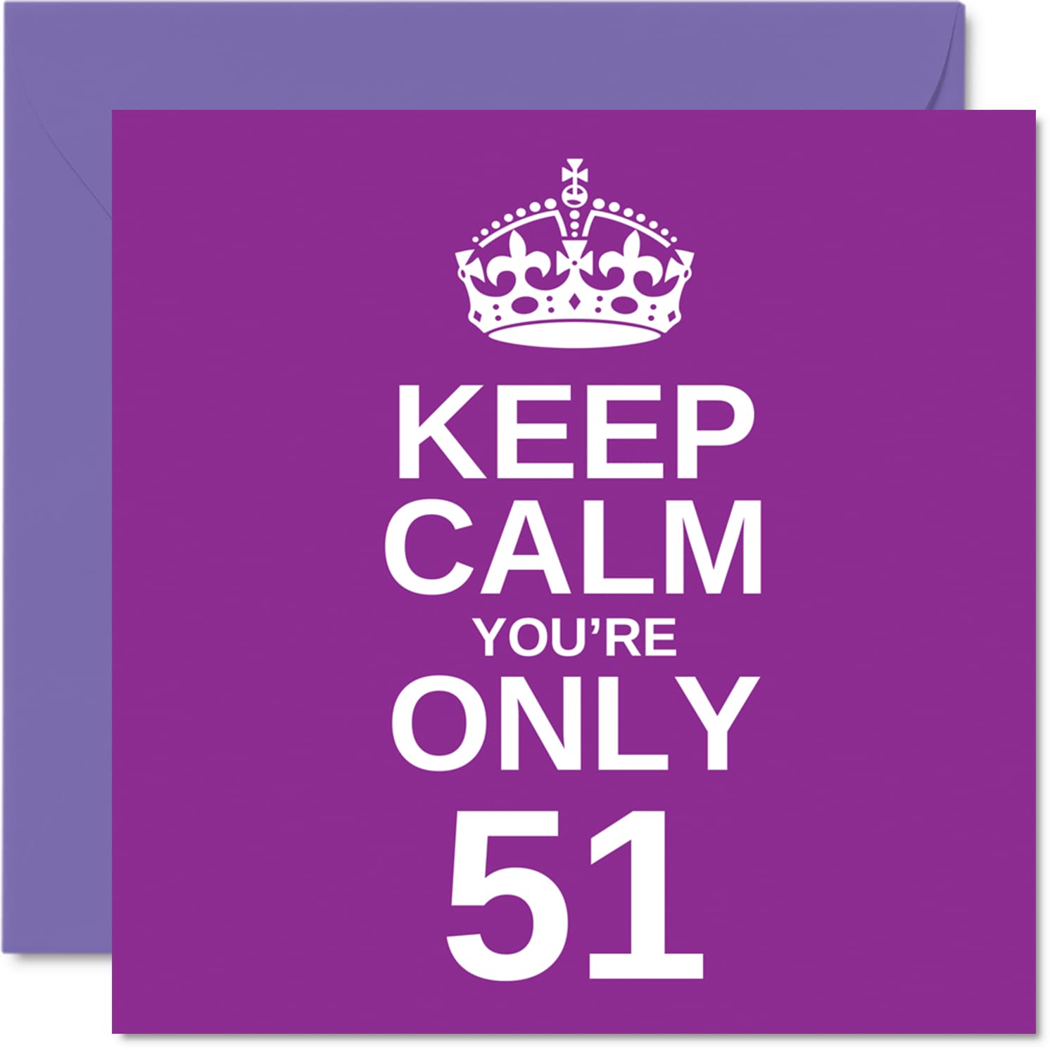 Joycard Biglietti per il 51° compleanno, decorazioni per il 51