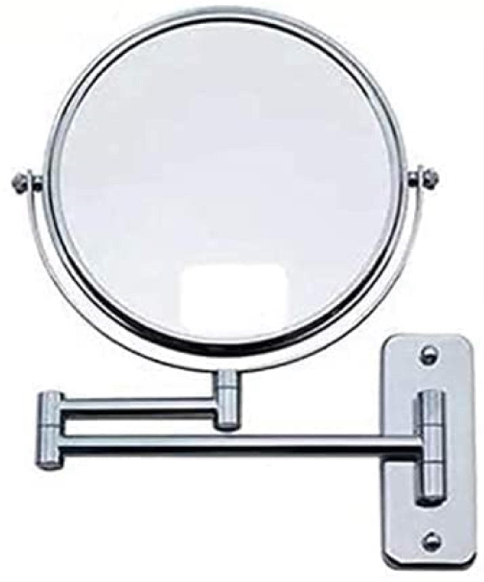 Miroir grossissant 3X de salle de bain mural et dissimulé style luxe 8 pouces