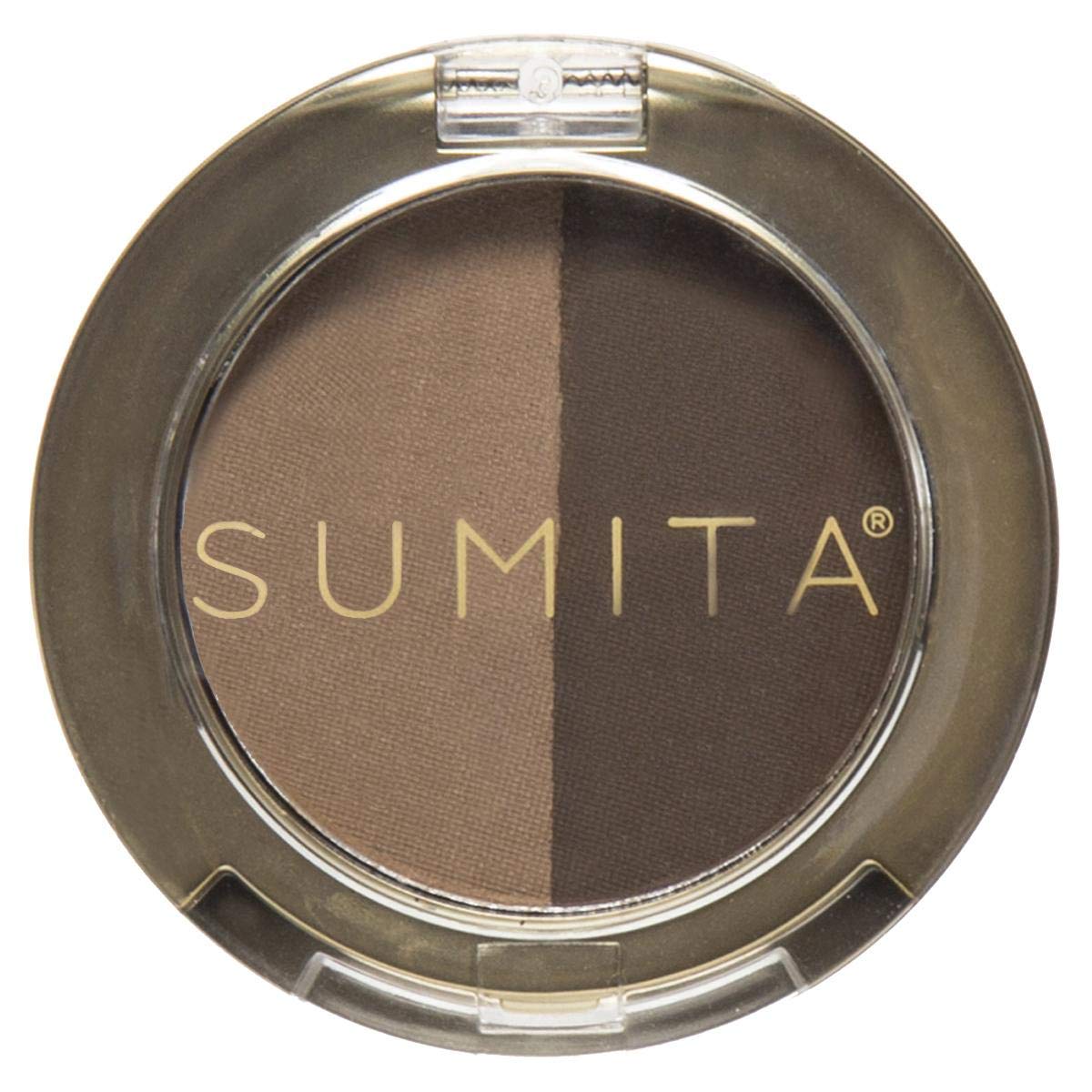 Sumita Brow Powder Duo - 0.09 oz, Dark Brown