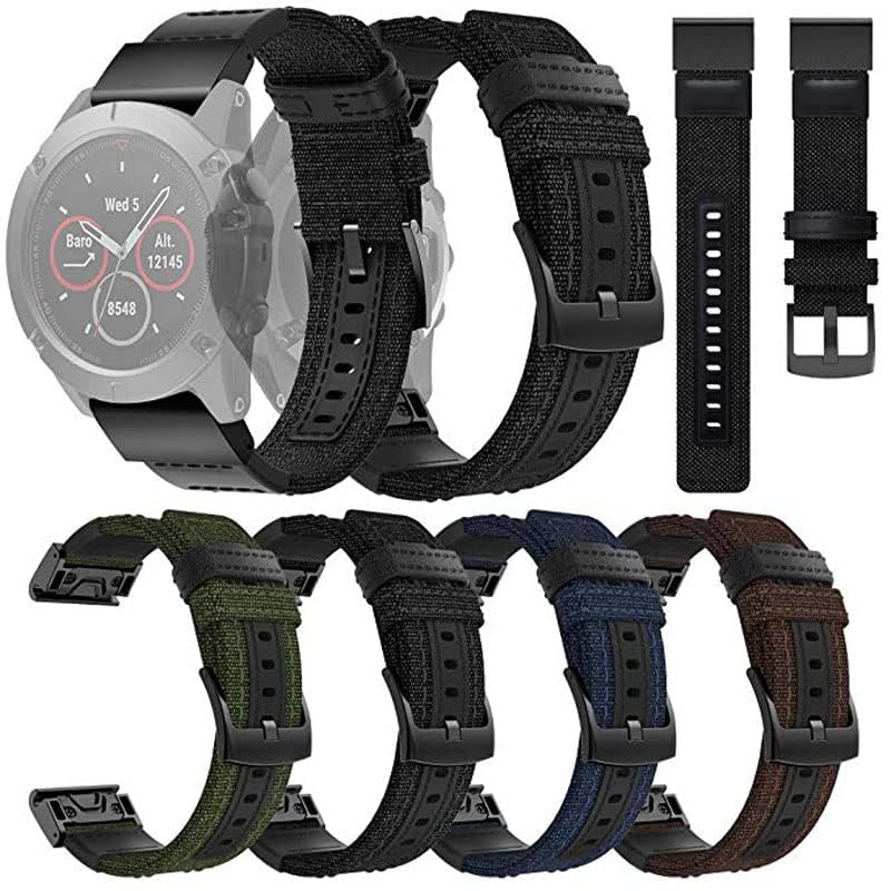 Correa de 22mm para Garmin Fenix 5 en silicona suave color ágata 7
