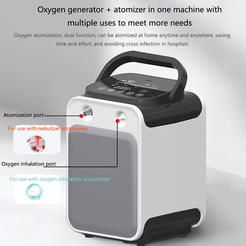 Amazon | Nihig 酸素吸入器 酸素発生器 家庭用酸素発生器 高原酸素
