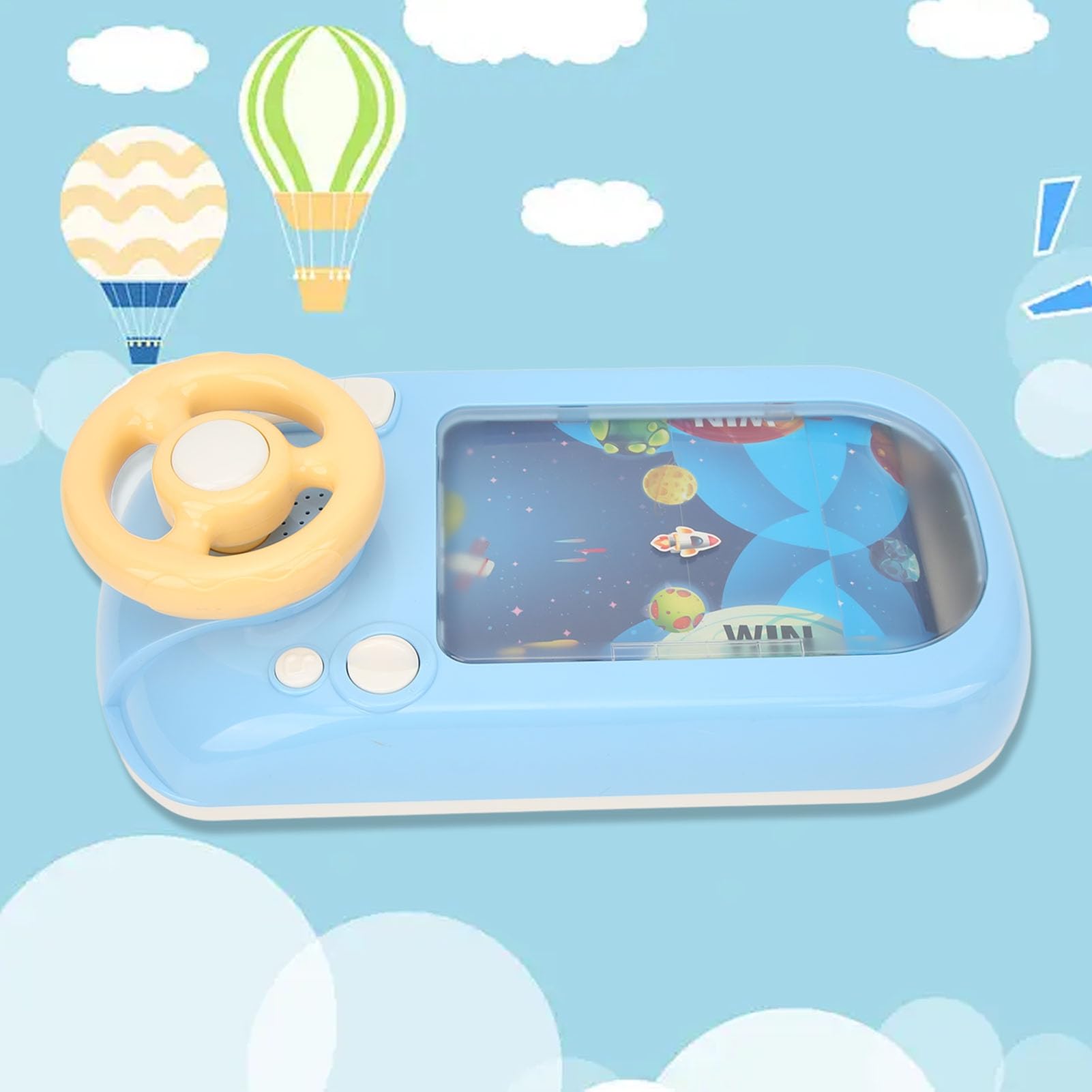 Guidare il Volante Giocattoli, Apprendimento Elettrico Educativo Come Giocattoli al Volante per I Bambini (Veicolo Spaziale)