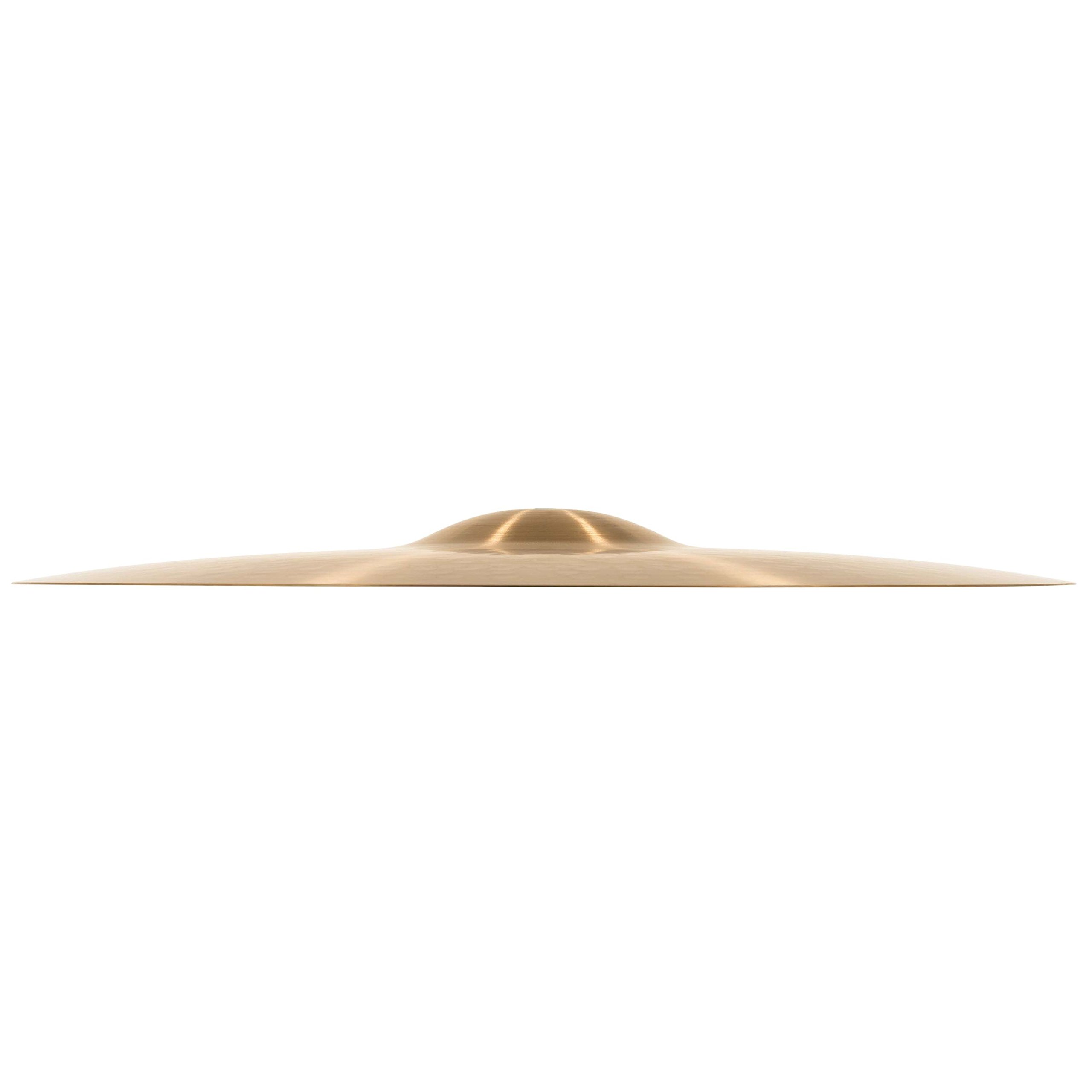 Meinl Cymbals Pure Alloy Piatto Crash Medium 18 pollici (45,72cm) per Batteria - Bronzo puro in Lega, Finitura Tradizionale (PA18MC)
