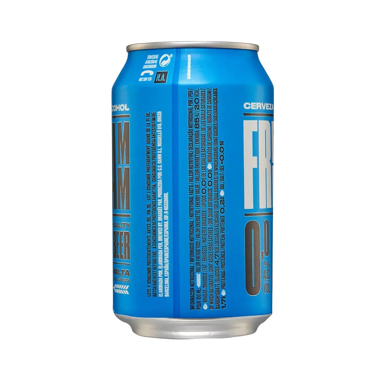 Alkoholfreies Bier BIS0054 33 cl 12er Pack