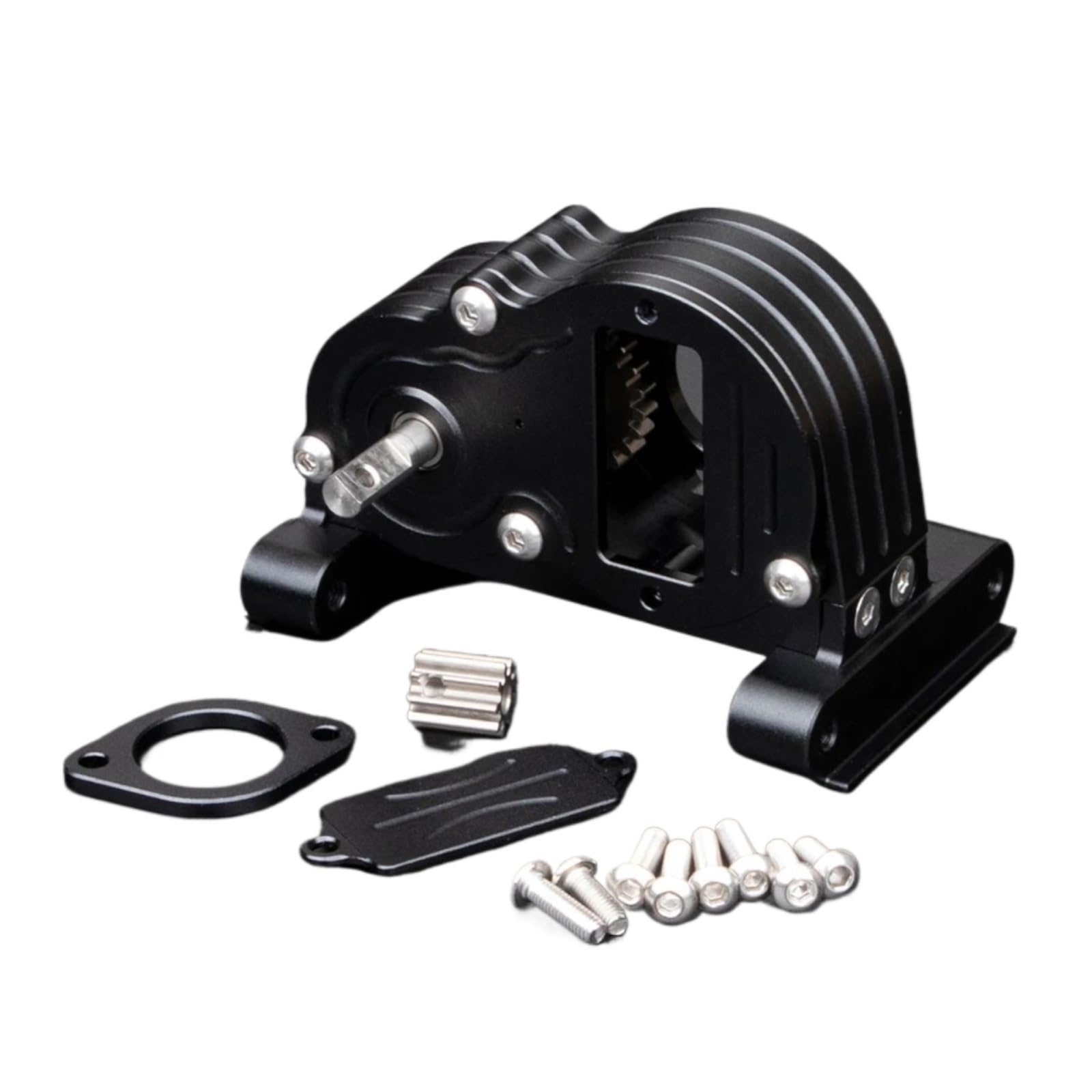 Per Imbroglioni Per LCG 1/10 RC Crawler Trasmissione Cambio Con Ingranaggi R2 Per Telaio Telaio Basso Baricentro Camion Costruzione Parti