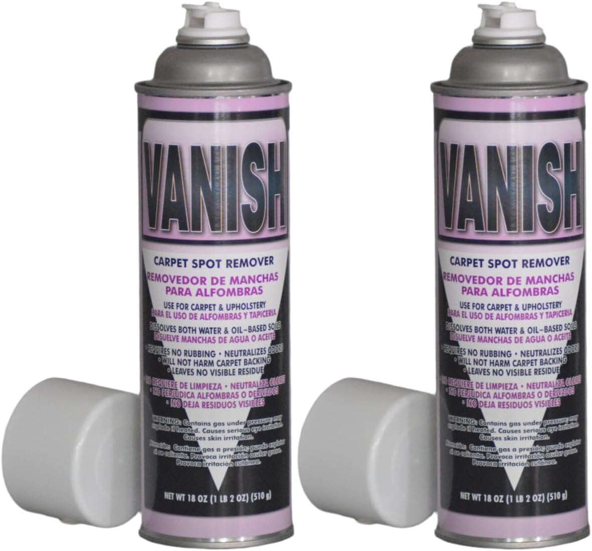 Vanish Carpet Spot Remover - Instant Stain Remover for Carpet & Upholstery, Leaves No Residue (4)