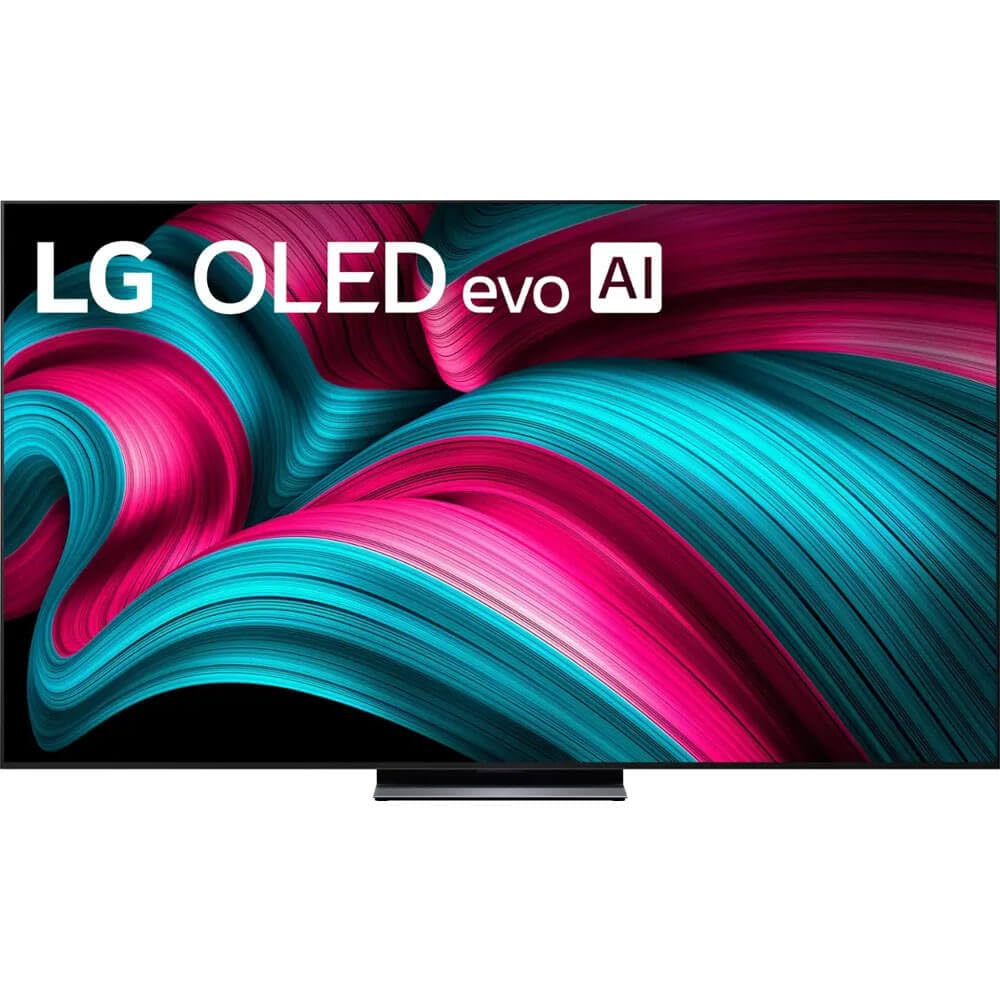LG 83-Inch Class OLED evo C4 Series Smart TV 4K Processor Flat Screen with Magic Remote AI-Powered with Alexa Built-in (OLED83C4PUA, 2024) (Renewed)