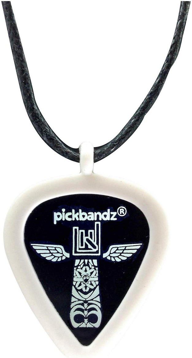Guitar Pick Ghost White Collar Holder for Plektrum