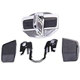 Vehicle Door Stabilizer Cover Protectors Anti Noise Sound Reduction Simple Fit Most Autos Metal Mixture ABS Sturdy Door Protectors